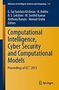 E-Book (pdf) Computational Intelligence, Cyber Security and Computational Models von G Sai Sundara Krishnan, R Anitha, R S Lekshmi