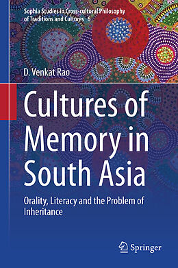 Livre Relié Cultures of Memory in South Asia de D. Venkat Rao
