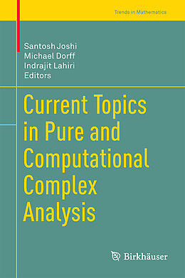 Fester Einband Current Topics in Pure and Computational Complex Analysis von 