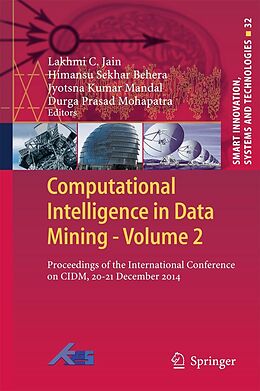 eBook (pdf) Computational Intelligence in Data Mining - Volume 2 de 