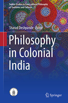 Livre Relié Philosophy in Colonial India de 