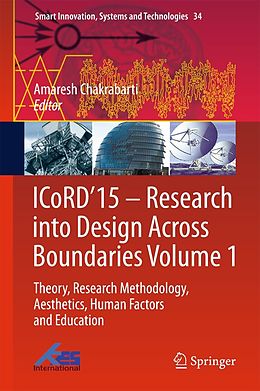 eBook (pdf) ICoRD'15 - Research into Design Across Boundaries Volume 1 de 