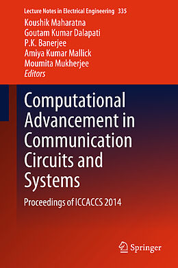 Fester Einband Computational Advancement in Communication Circuits and Systems von 