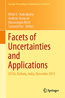 Fester Einband Facets of Uncertainties and Applications von 