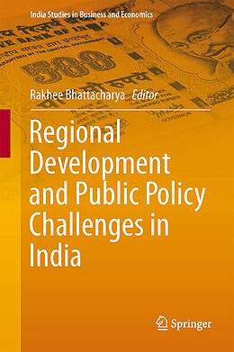 Fester Einband Regional Development and Public Policy Challenges in India von 