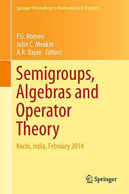 Fester Einband Semigroups, Algebras and Operator Theory von 