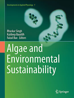 Livre Relié Algae and Environmental Sustainability de 