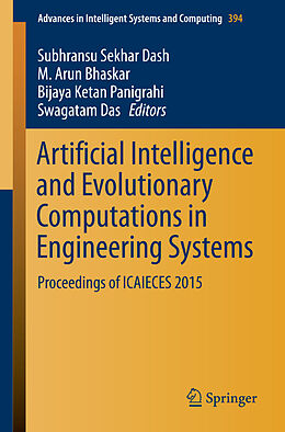 Kartonierter Einband Artificial Intelligence and Evolutionary Computations in Engineering Systems von 