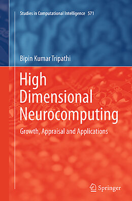 Couverture cartonnée High Dimensional Neurocomputing de Bipin Kumar Tripathi