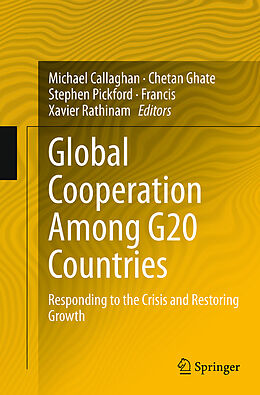 Couverture cartonnée Global Cooperation Among G20 Countries de 