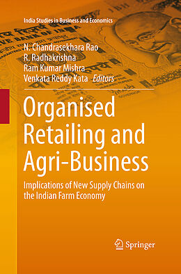 Kartonierter Einband Organised Retailing and Agri-Business von 