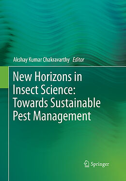 Couverture cartonnée New Horizons in Insect Science: Towards Sustainable Pest Management de 