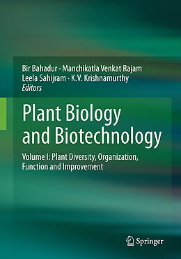 Couverture cartonnée Plant Biology and Biotechnology de 