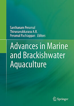 Couverture cartonnée Advances in Marine and Brackishwater Aquaculture de 