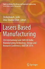 Kartonierter Einband Lasers Based Manufacturing von