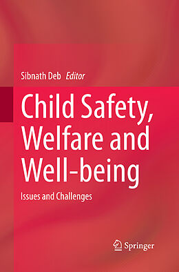 Couverture cartonnée Child Safety, Welfare and Well-being de 