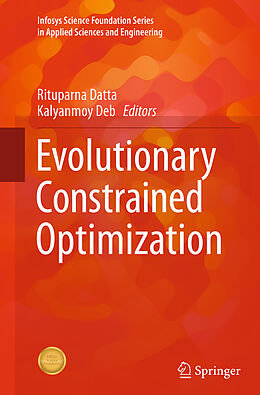 Couverture cartonnée Evolutionary Constrained Optimization de 