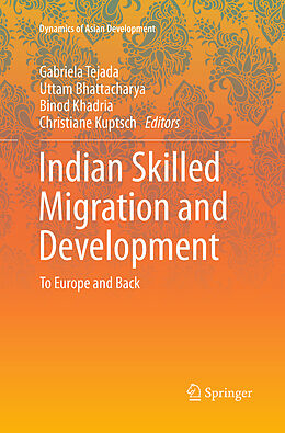 Couverture cartonnée Indian Skilled Migration and Development de 