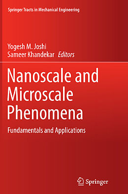 Couverture cartonnée Nanoscale and Microscale Phenomena de 