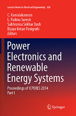 Kartonierter Einband Power Electronics and Renewable Energy Systems von 
