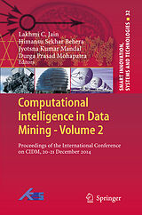 Couverture cartonnée Computational Intelligence in Data Mining - Volume 2 de 