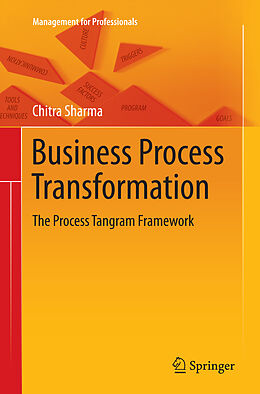 Couverture cartonnée Business Process Transformation de Chitra Sharma