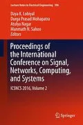 E-Book (pdf) Proceedings of the International Conference on Signal, Networks, Computing, and Systems von 