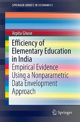 eBook (pdf) Efficiency of Elementary Education in India de Arpita Ghose