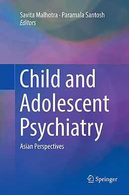 Couverture cartonnée Child and Adolescent Psychiatry de 