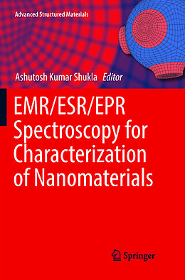 Kartonierter Einband EMR/ESR/EPR Spectroscopy for Characterization of Nanomaterials von 