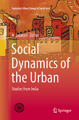 Couverture cartonnée Social Dynamics of the Urban de 