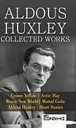 Fester Einband Aldous Huxley von Aldous Huxley