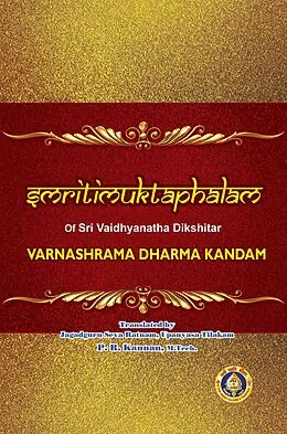 E-Book (epub) Smritimuktaphalam von P. R. Kannan