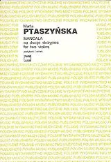 Marta Ptaszynska Notenblätter Mancala for 2 violins