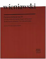 Henryk Wieniawski Notenblätter Fantaisie brillante op.20