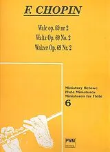 Frédéric Chopin Notenblätter Walzer op.69,2 für Flöte und Klavier