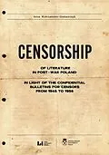 E-Book (epub) Censorship of Literature in Post-War Poland von Anna Wisniewska-Grabarczyk