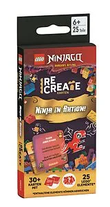 Set mit div. Artikeln (Set) LEGO® NINJAGO® - ReCreate Karten - Ninja in Aktion von 