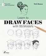 Livre Relié Learn to Draw Faces with 50 Models de Niels Roman