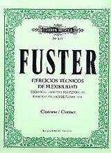 Francisco Fuster Notenblätter Ejercicios técnicos de flexibilidad