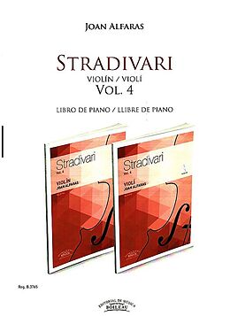 Joan Alfaras Notenblätter Stradivari violín vol.4