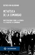 E-Book (pdf) Metafísica de la comunidad von Dietrich von Hildebrand