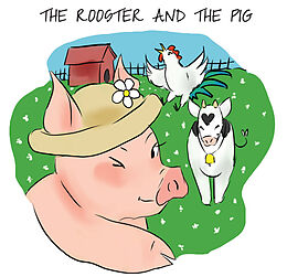 E-Book (epub) The Rooster and the Pig von Clara Santos