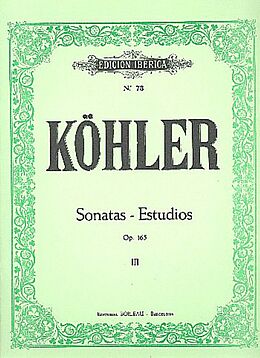 Louis Köhler Notenblätter Sonatas-Estudios Op.165 Vol.3 (20 al 26)