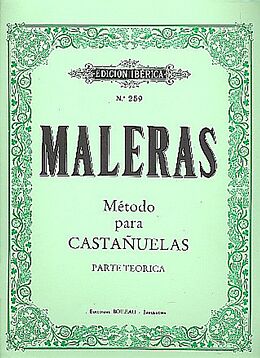 Emma Maleras Notenblätter Método para castanuelas vol.1 Parte Teorica