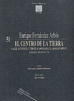 Enrique Fernadez Arbos Notenblätter El centro de la tierra