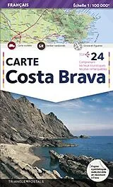 (Land)Karte COSTA BRAVA 1/100.000 (EDITION 2012) von CARTE 1/100 000