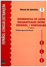 Paperback Diferencias de usos gramaticales entre español-portugués von María Cristina A. Duarte