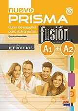 Paperback nuevo Prisma Fusión A1+A2 Ejercicios+CD von 