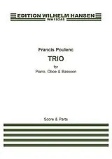 Francis Poulenc Notenblätter Trio